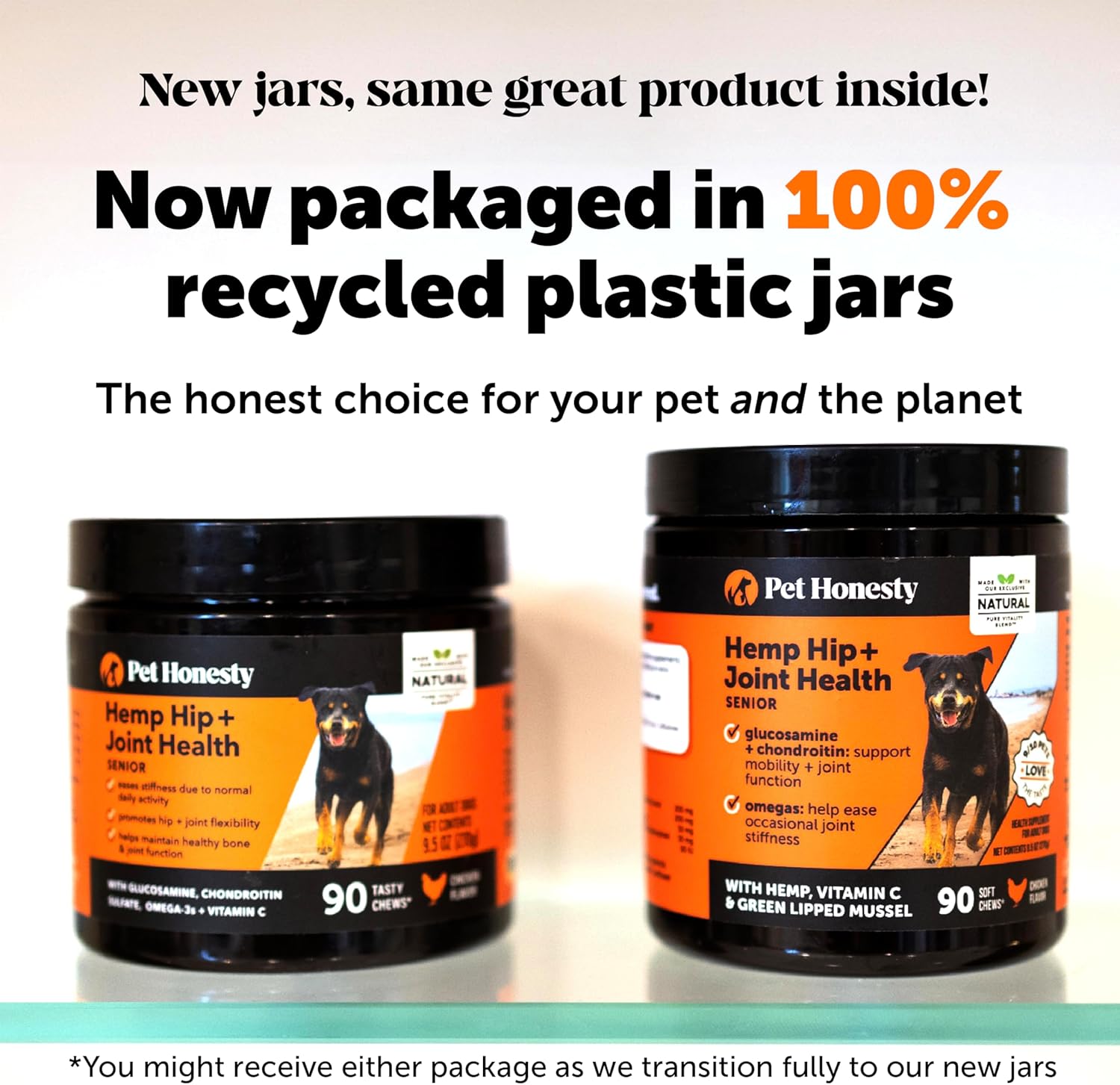 Senior Hemp Hip and Joint Supplement for Dogs - Glucosamine Chondroitin, MSM & Green Lipped Mussel - Relief for Joint Stiffness, Advanced Strength Mobility Support for Senior Dogs (Chicken, 90 Ct) - Image 5
