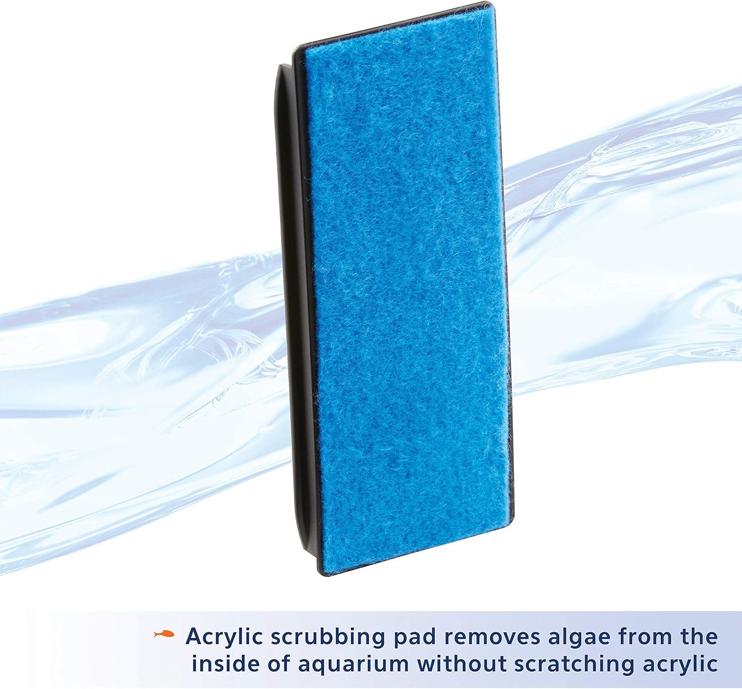 Aqueon Aquarium Algae Scraper, Fish Tank Cleaning Magnets for Glass/Acrylic, Small, Black - Image 4