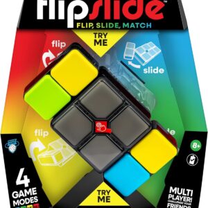 Moose Games Flipslide, Fast-Paced Handheld Puzzle Toy, Gifts for Boys and Girls Ages 8-13, Travel Games, Toys for Teens