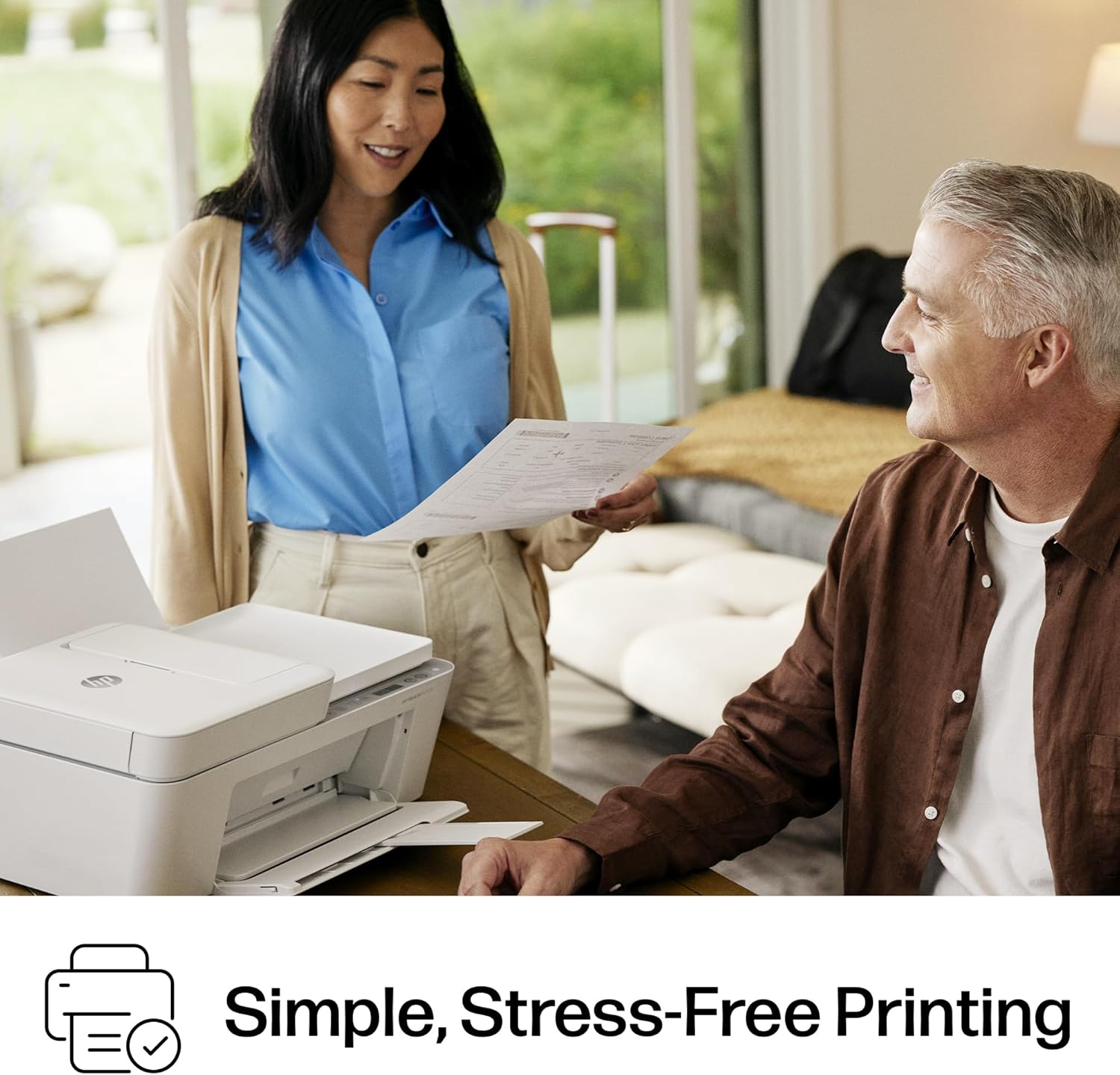 HP DeskJet 4255e Wireless All-in-One Color Inkjet Printer, Scanner, Copier, Best-for-home, 3 month Instant Ink trial included. This printer is only 2.4 ghz capable. AI-enabled (588S6A) - Image 14