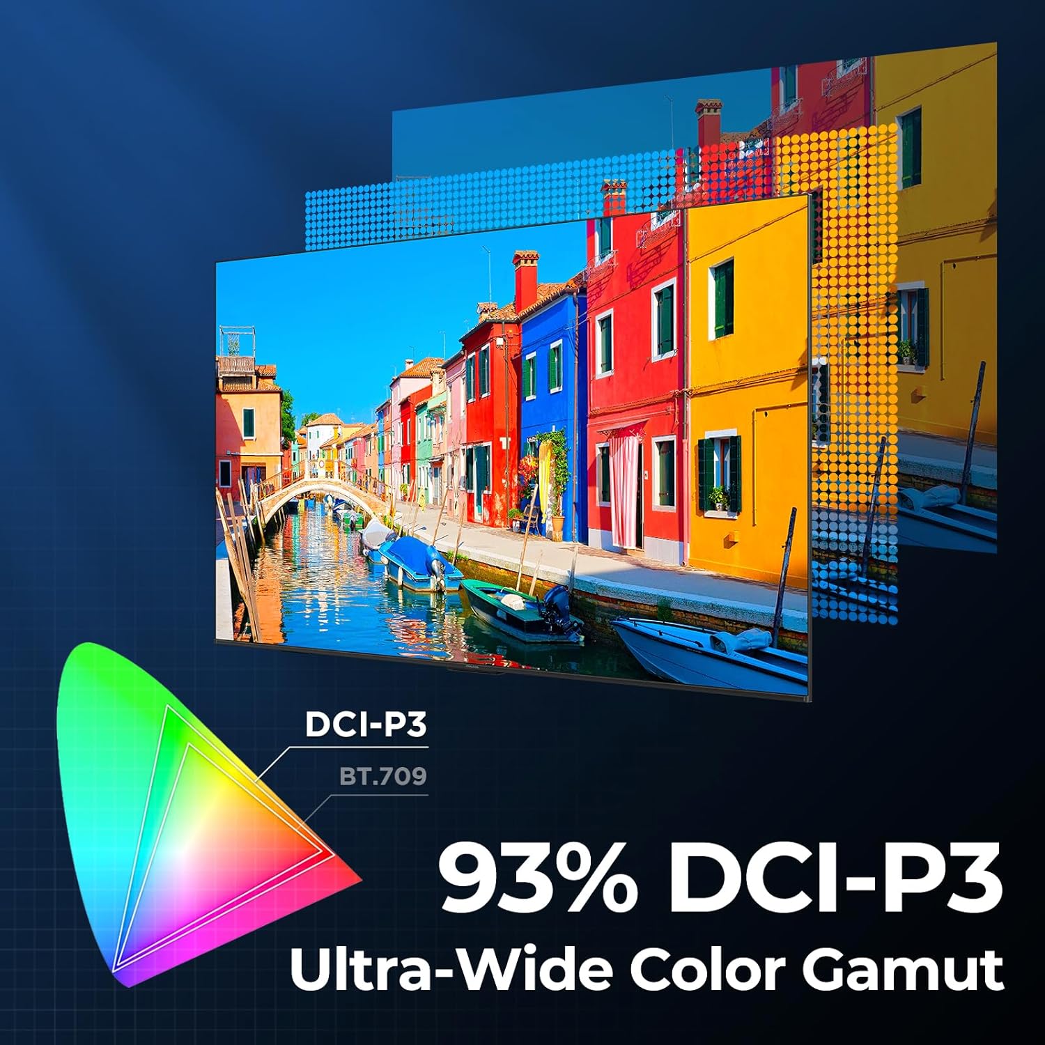 iFFALCON 65-Inch Class U85 Series QD-Mini LED 4K UHD Google Smart TV - QLED, HDR 1000 nits, 7000:1 Contrast, 144Hz Game Mode Pro, 288Hz DLG, Dolby Vision IQ, Dolby Atmos, Slim Unibody (65U85, 2025) - Image 6