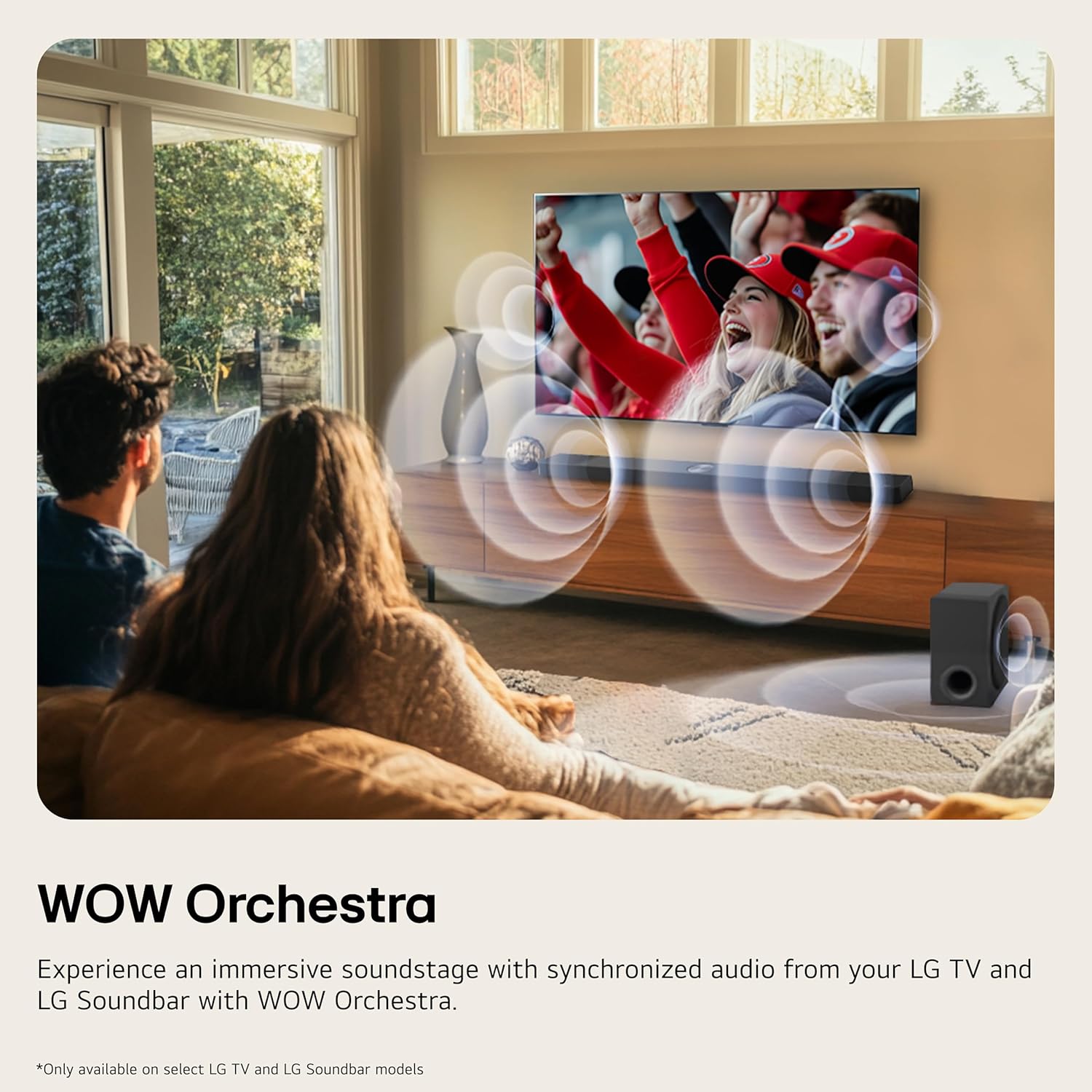 LG S40TR 4.1 ch. Home Theater Soundbar with Rear Surround Speakers and Wireless Subwoofer, Wow Interface, Dolby Audio, AI Sound Pro, Amazon Exclusive - Image 3
