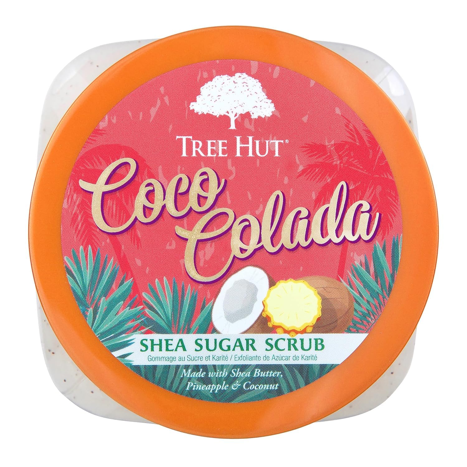 Tree Hut Coco Colada Shea Sugar Scrub, Mothers Day Gifts, Exfoliating & Hydrating Body Scrub with Shea Butter & Essential Oils, Smooth & Soften Skin, 18 oz - Image 3