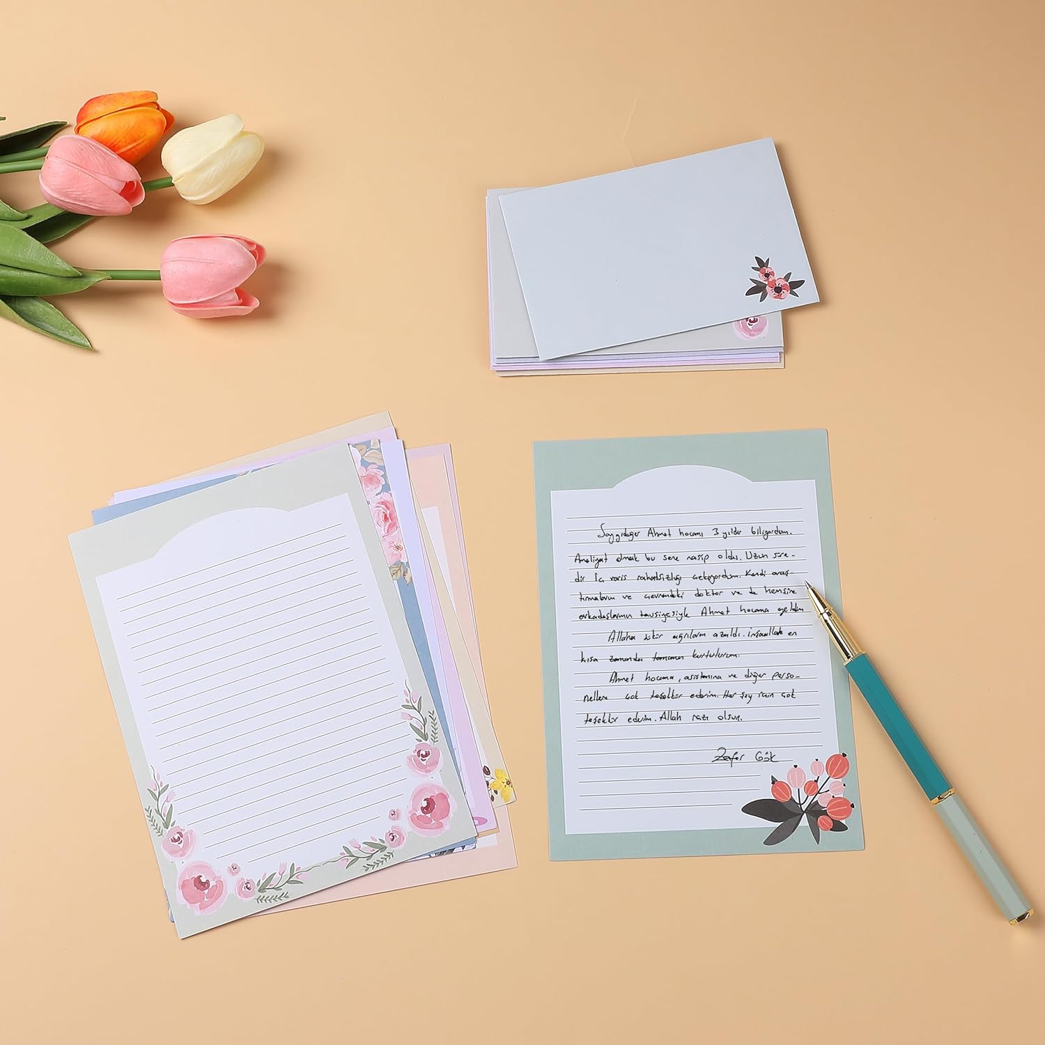 Mr. Pen- Stationery Writing Paper Set with Envelopes, 5.2" x 7.3", 60 Letter Sheets & 30 Envelopes, Smooth Printable Letter Paper for Handwritten Notes, Personal Letters, Invitations, Office & Home - Image 7