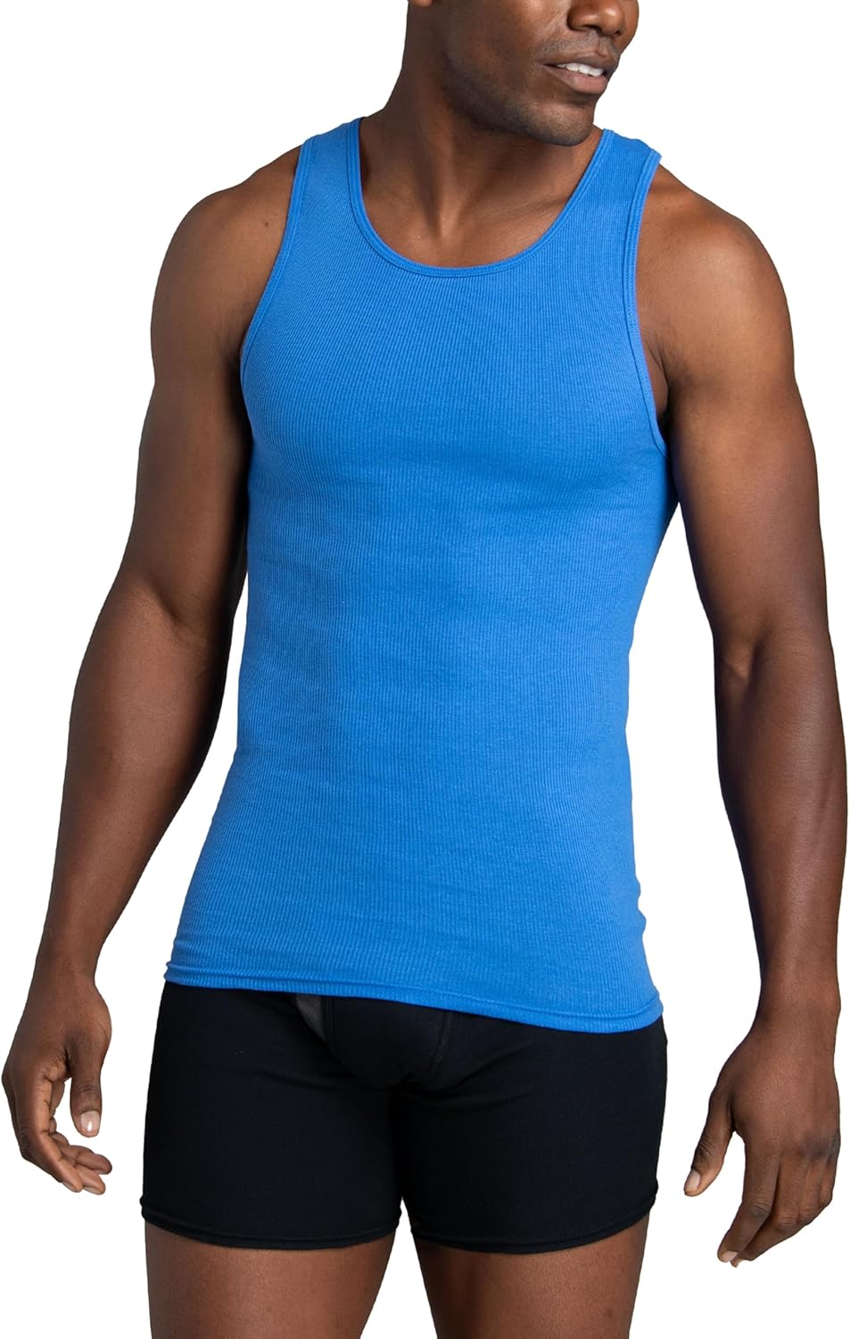 Fruit of the Loom Men's Sleeveless Tag Free Moisture Wicking Tank A-Shirt - Image 2