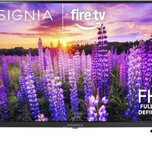 INSIGNIA 40″ Class F40 Series LED Full HD Smart Fire TV, Voice Remote with Alexa, Free & Live TV