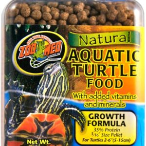 Zoo Med Aquatic Turtle Food Growth Formula 7.5 oz.