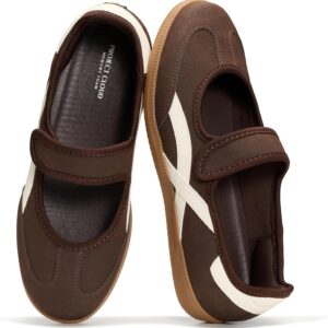 Project Cloud Comfortable Womens Shoes – Casual Trendy Mary Jane Shoes Women with Memory Foam – Lightweight & Non-Slip Fashion Sneakers for Women 2026 (Spring)