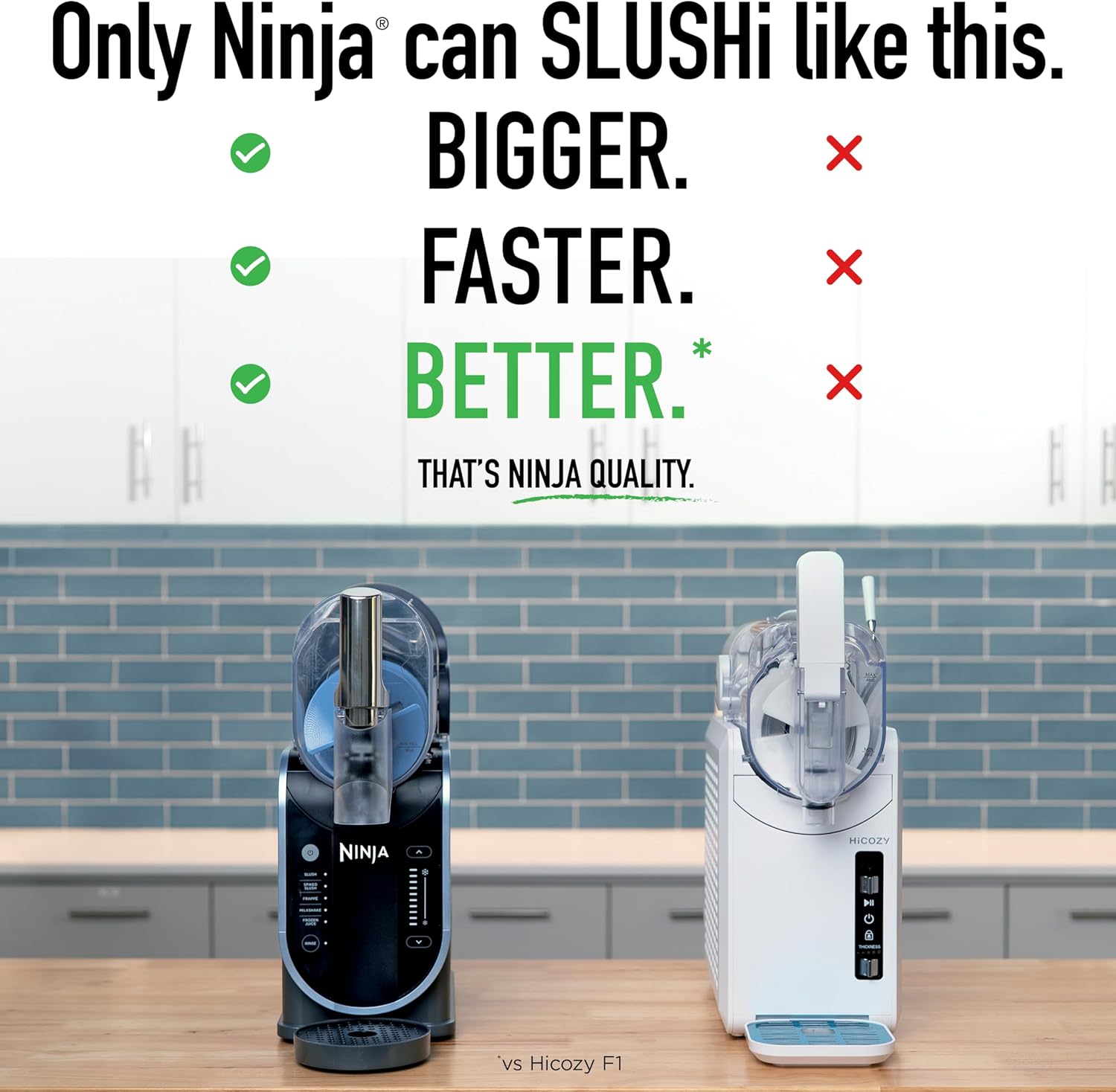 Ninja SLUSHi with RapidChill Technology, 88 oz. Frozen Drink & Slushie Machine, 5 Preset Programs, Margaritas, Frappés, and More, Premium Accents, Black, FS301 - Image 5