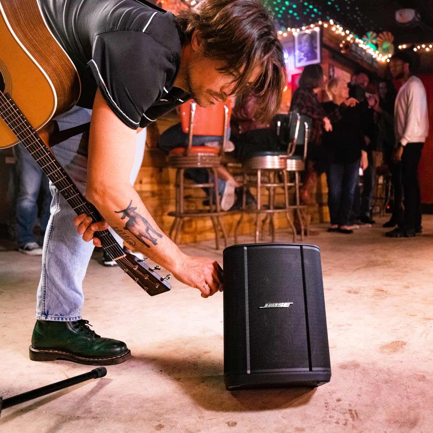 Bose S1 Pro+ All-in-One PA Speaker - Powered, Wireless PA System, Multiple Positioning Options, Ergonomic Carry Handle, Up to 11 Hours of Playtime, Black - Image 6