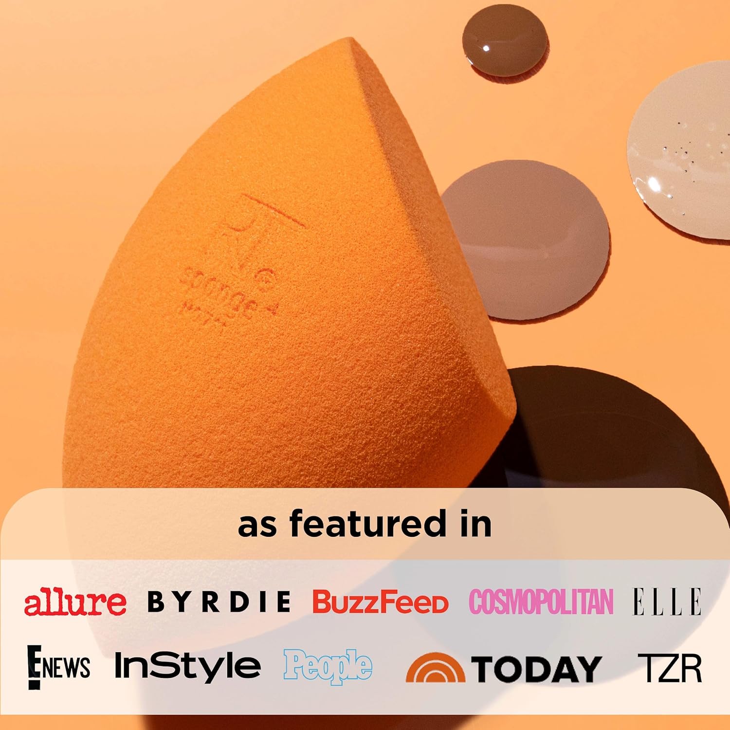 Real Techniques Miracle Complexion Beauty Sponge Makeup Blender, Set of 4 - Image 5