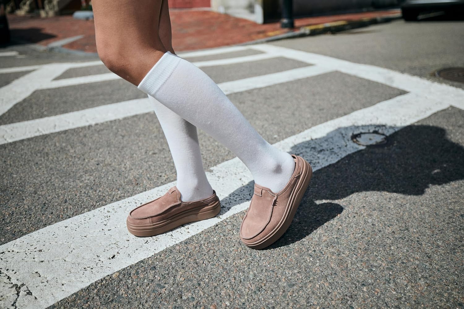 HEYDUDE Women's Austin Lift Platform Mule | Casual Slip-On Shoes | Lightweight, Comfortable, Stylish Everyday Footwear - Image 6