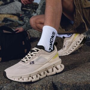 Men’s Breathable Walking Shoes Non Slip Tennis Athletic Sneakers Comfortable Running Gym Workout Jogging Cross Training Shoe