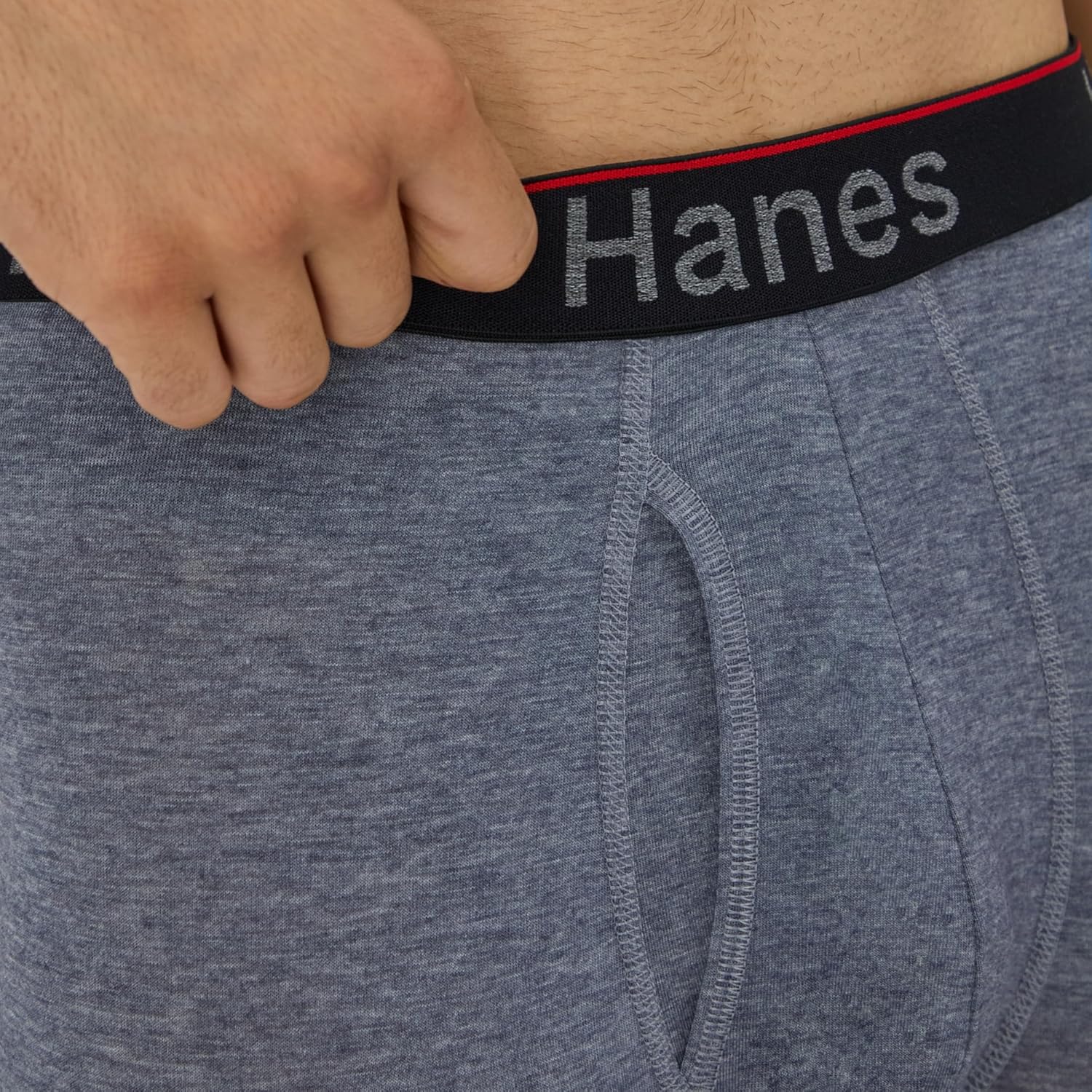 Hanes Men's Underwear Boxer Briefs 3-Pack, Total Support Pouch, Sexy Men's Underwear, Long or Short-Leg Boxer Briefs - Image 4