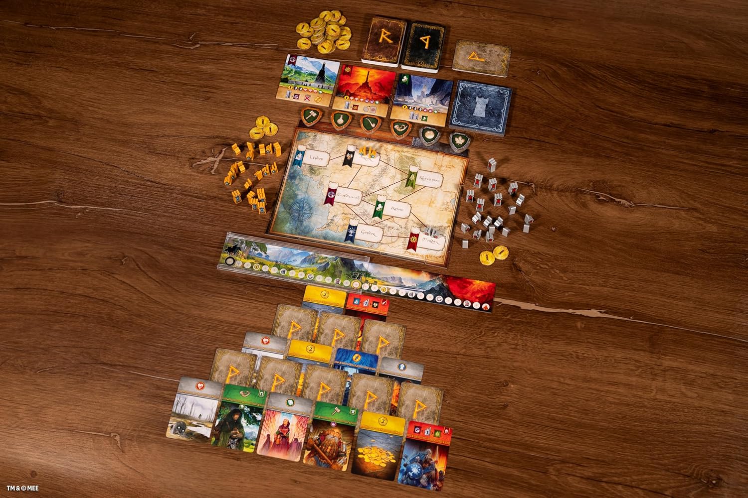 Asmodee The Lord of The Rings: Duel for Middle-Earth Board Game - Epic Strategy Game of Power and Conquest for Kids and Adults, Ages 10+, 2 Players, 30 Minute Playtime - Image 6