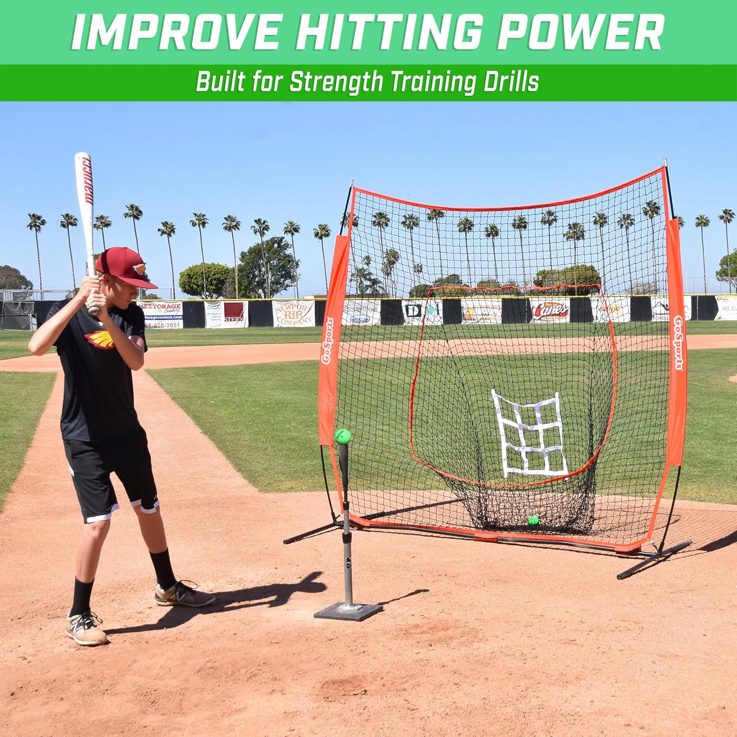 GoSports Weighted Training Balls - Choose Baseball or Softball - Hitting & Pitching Training for All Skill Levels - Improve Power and Mechanics - Image 2