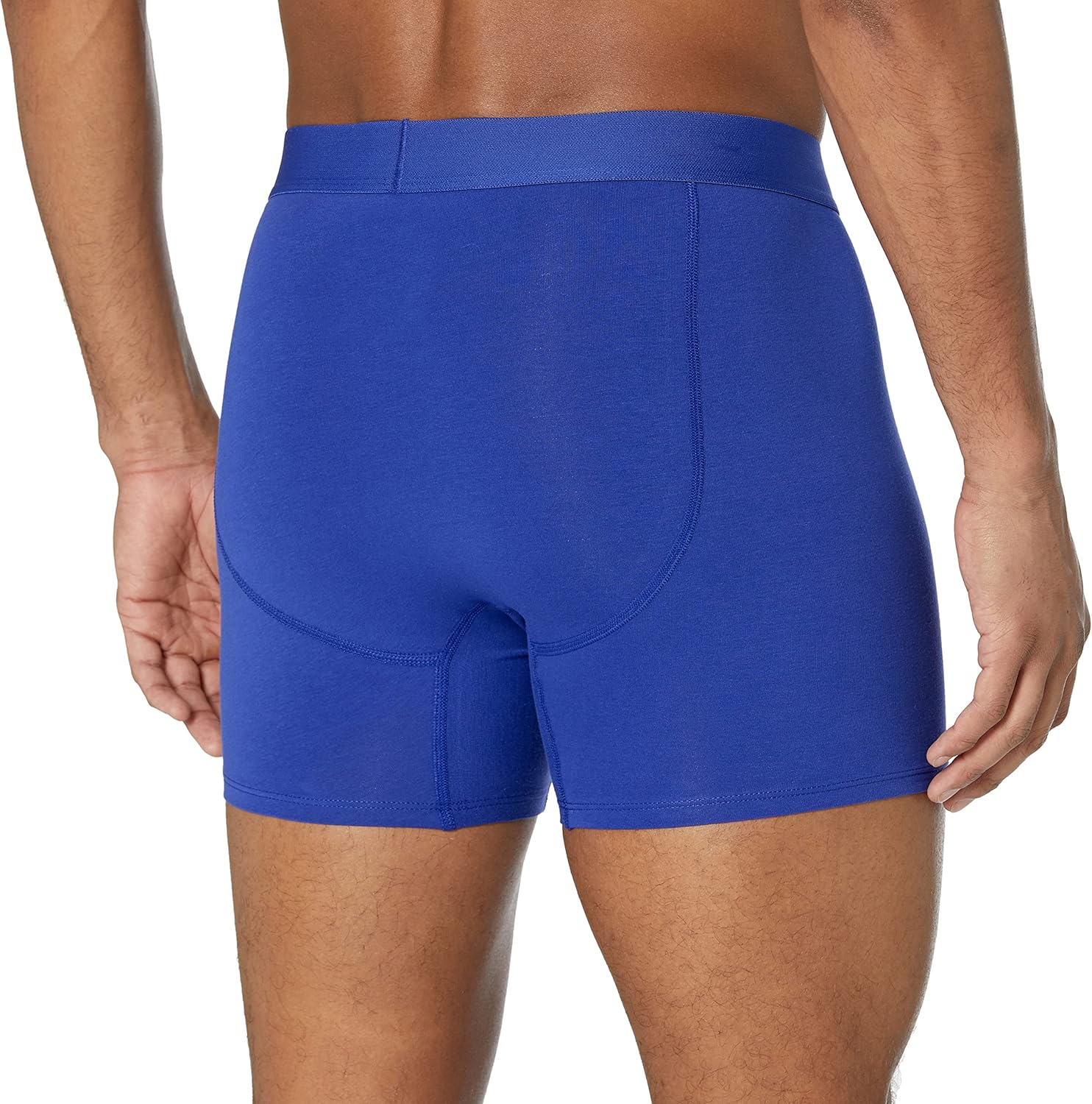 Amazon Essentials Men's Cotton Jersey Boxer Briefs (Available in Big & Tall), Pack of 5 - Image 3