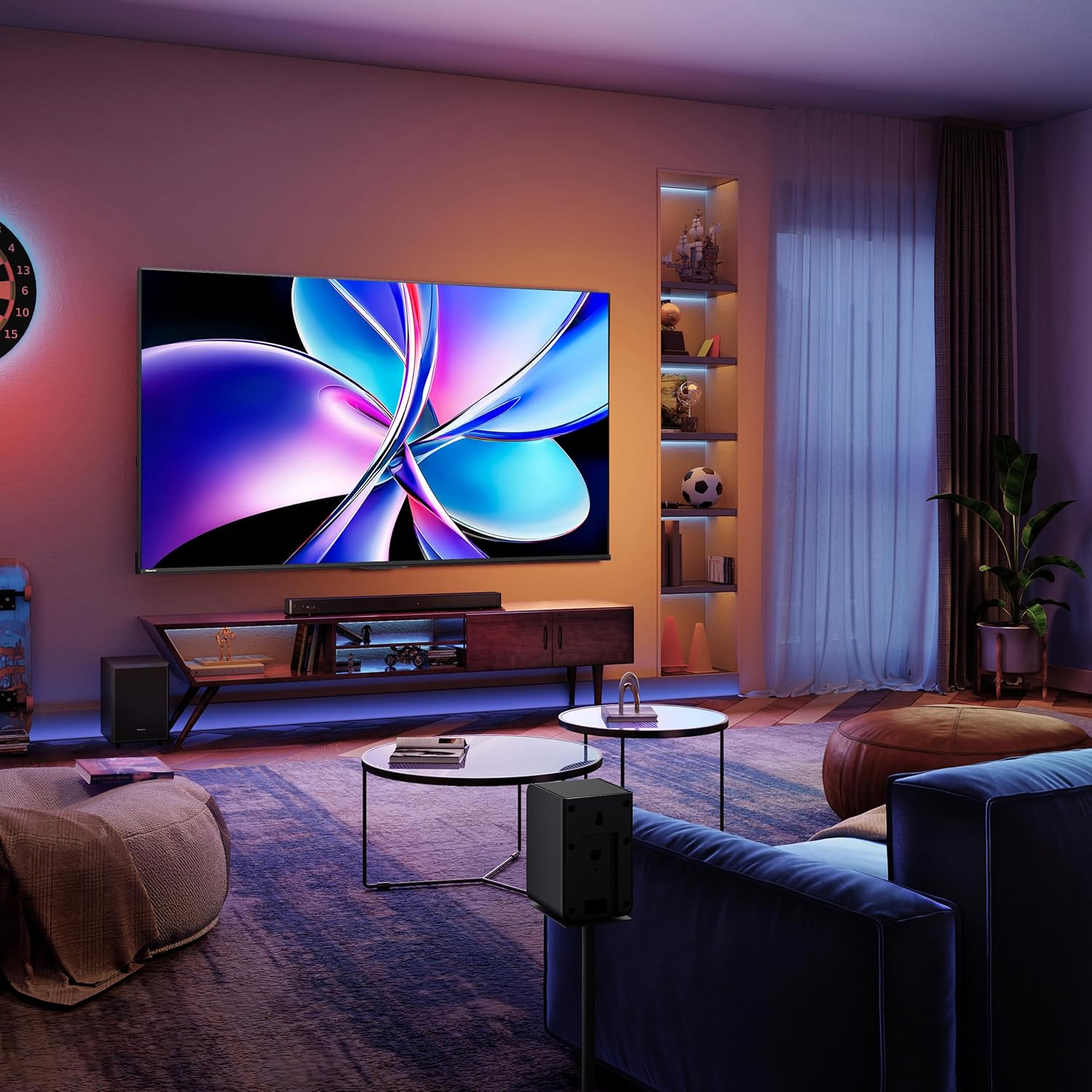 Hisense 75" QD7 Mini-LED 4K Smart Fire TV - QLED, 144Hz, HDR10+, Dolby Vision/Atmos, Game Mode Pro, Alexa Built-in (75QD7QF) - Image 15