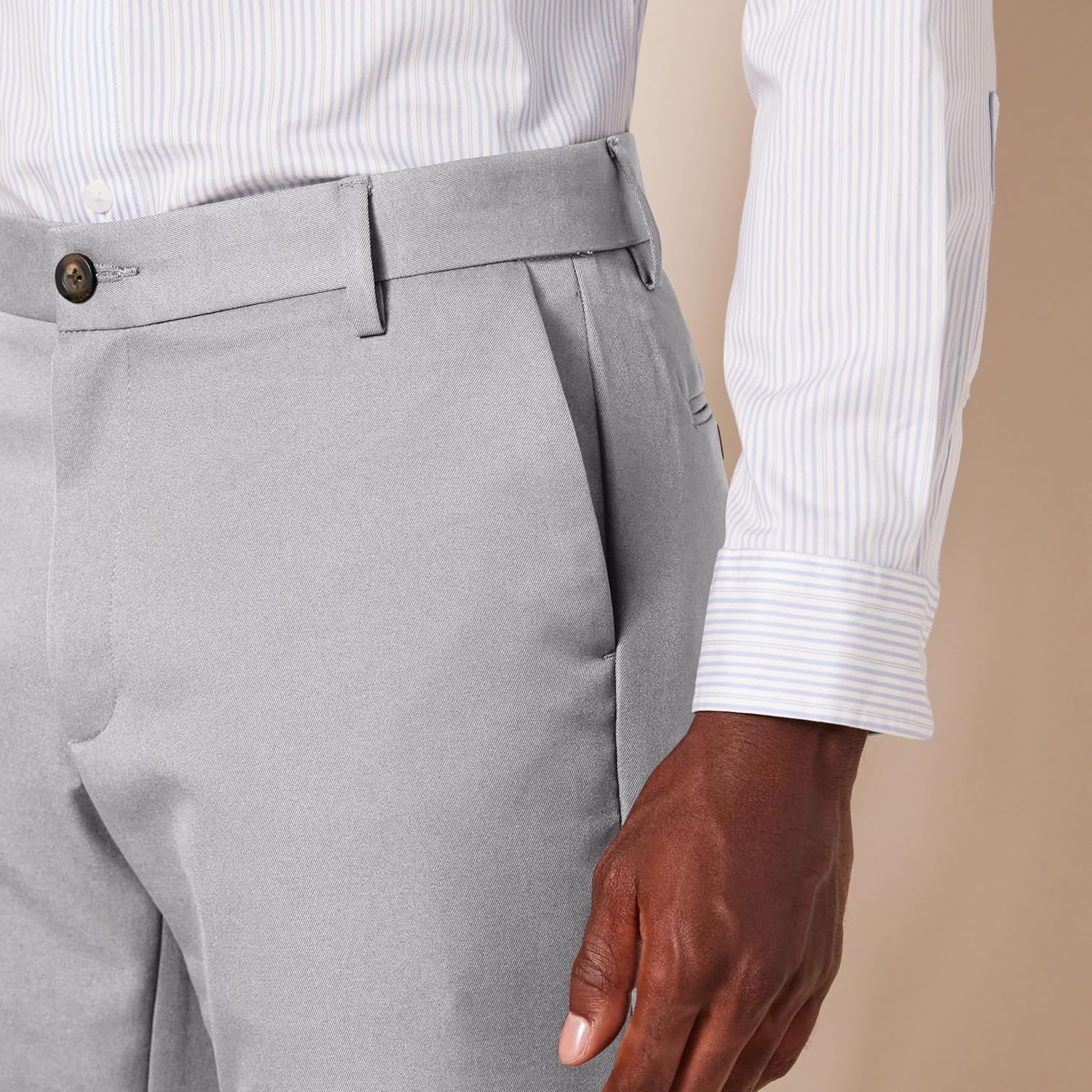 Amazon Essentials Men's Slim-Fit Flat-Front Dress Pant - Image 5