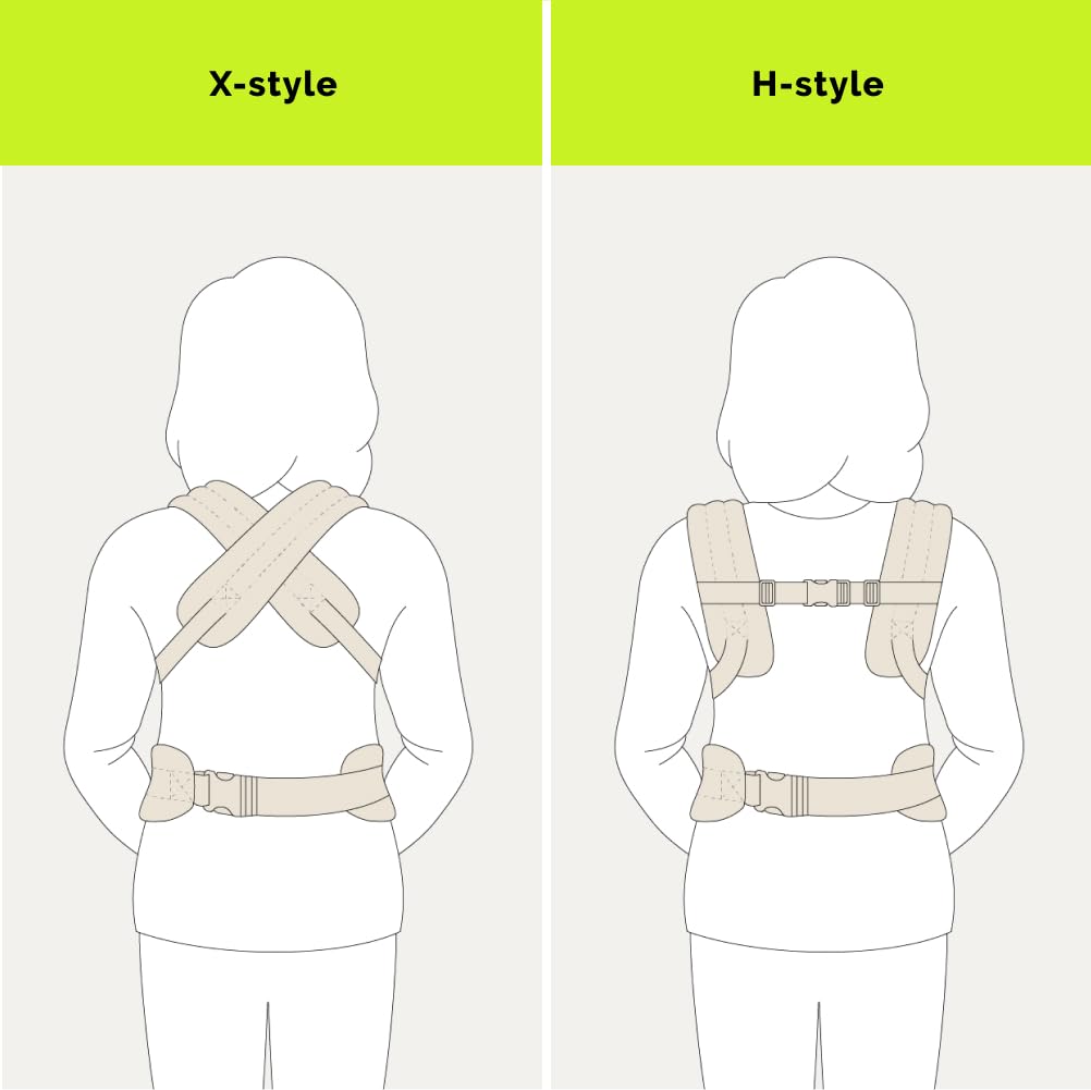 Ergonomic Baby Carrier Newborn to Toddler, Lightweight & Breathable Cotton Infant Carrier for Hands Free Comfort (Denim) - Image 6