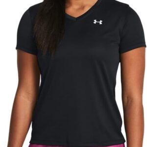 Under Armour Women’s Velocity Solid Short Sleeve V Neck T Shirt