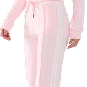DITOK Track Suits for Women Set 2 Piece Spring Lounge Outfits Zip Up Sweatshirt & Sweatpants with Pocket Jogger Sweatsuits
