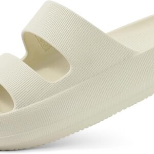 shevalues Orthopedic Slide Sandals for Women with Arch Support Pillow Soft Recovery Slip on Sandals Lightweight Summer Cloud Slippers for Plantar Fasciitis