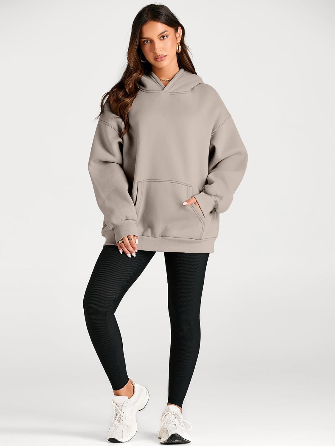 Trendy Queen Womens Oversized Hoodies Fleece Sweatshirts Fall Fashion Pullover Sweaters Winter Clothes - Image 5