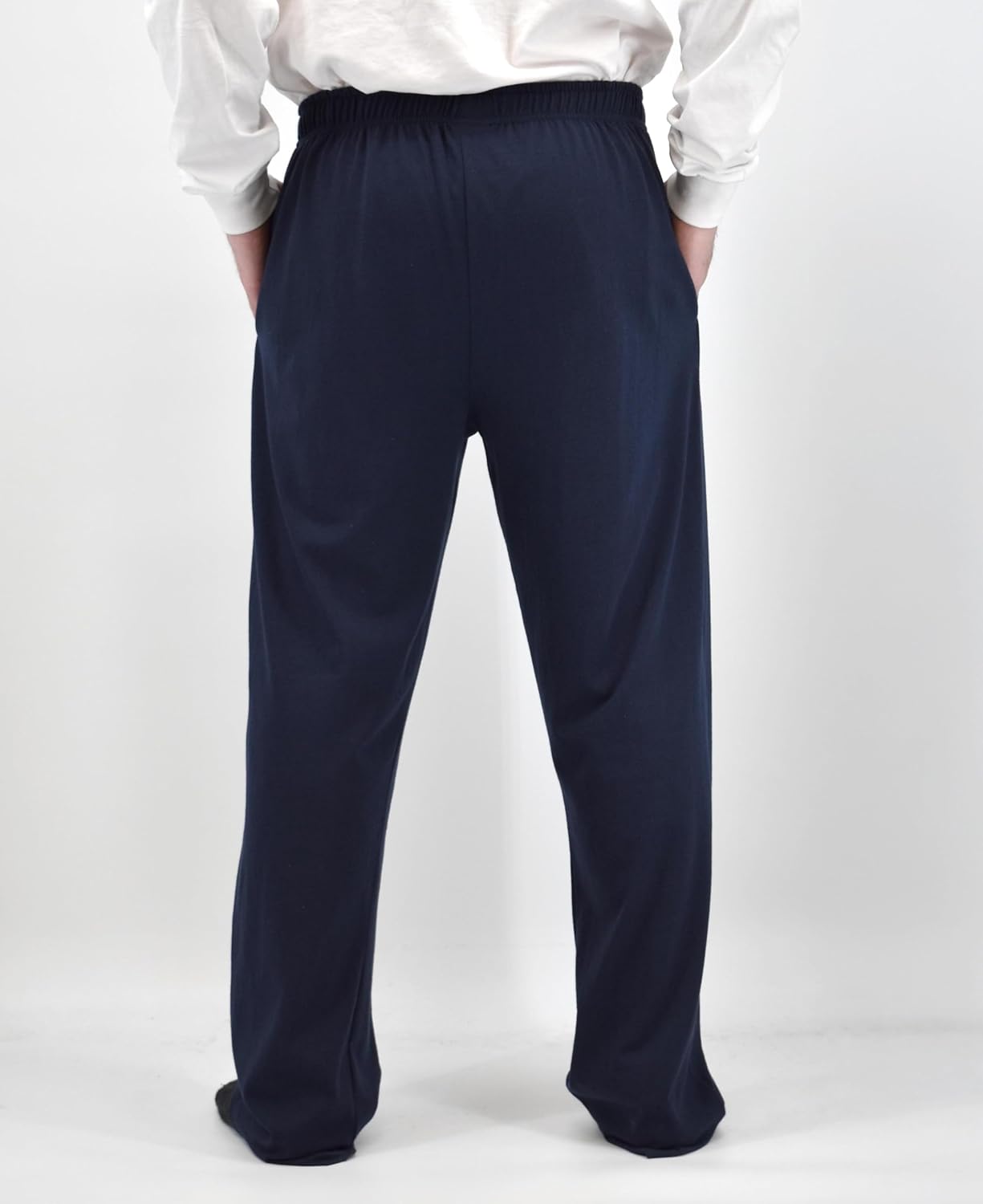 Andrew Scott Men's Cotton Lounge Pants | Multi Packs & Colors | Soft & Light Drawstring Yoga & Sleep PJ Bottoms - Image 5
