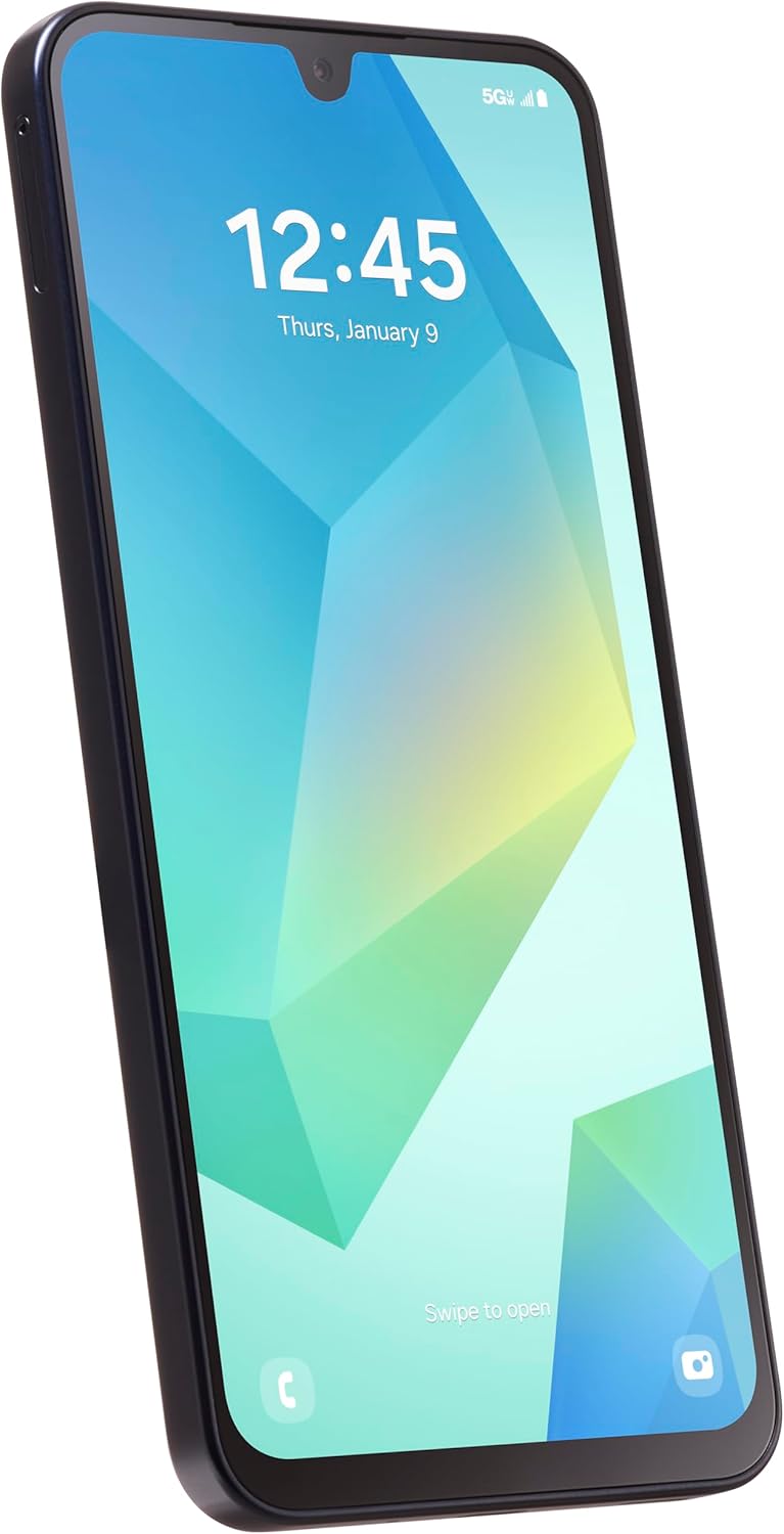 Tracfone Samsung Galaxy A16 5G, 128GB, 50MP Triple Camera, Android Smartphone, 6.5" FHD+ Super AMOLED 90Hz Display, Long-Lasting Battery - Locked to Tracfone - Awesome Black - Image 4
