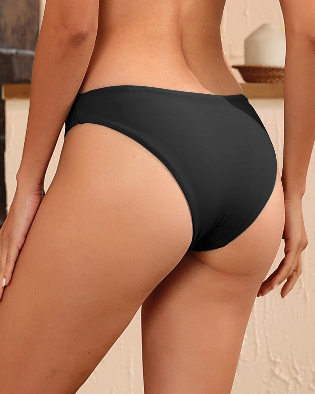 Tempt Me Women Low Rise Bikini Bottoms - Moderate Coverage Bathing Suit Bottoms Low Waisted Swimsuit Bottoms Brief 2025