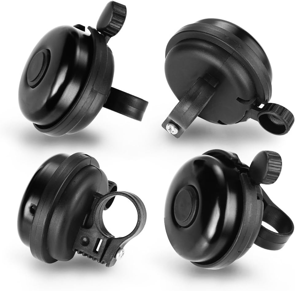 Accmor Classic Bike Bell, Aluminum Bicycle Bell, Loud Crisp Clear Sound Bicycle Bike Bell for Adults Kids - Image 3