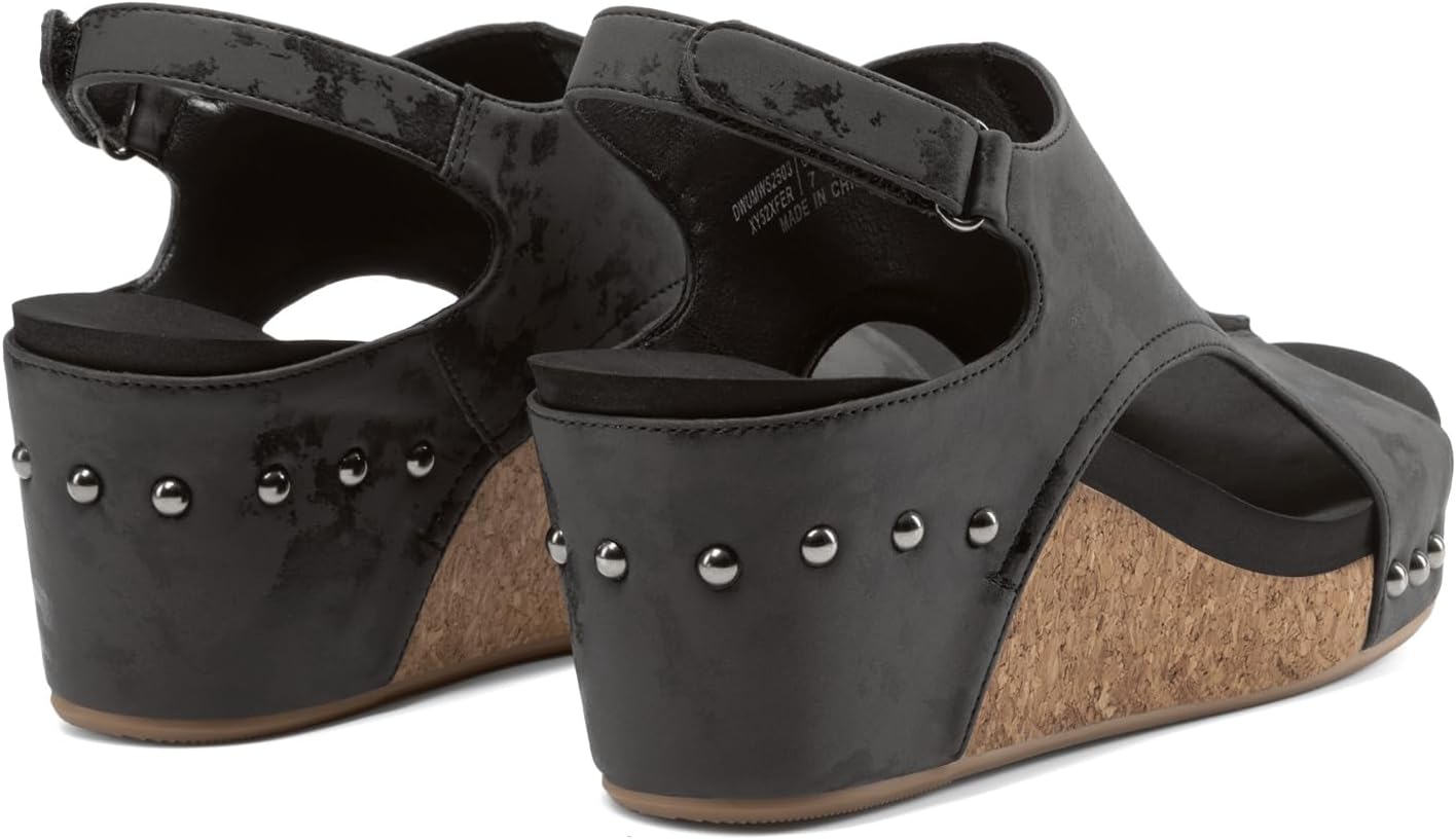 DREAM PAIRS Women's Platform Wedge Sandals, Comfortable Peep-Toe Cork Casual & Dressy Summer Lightweight Shoes For All Day Wear - Image 7