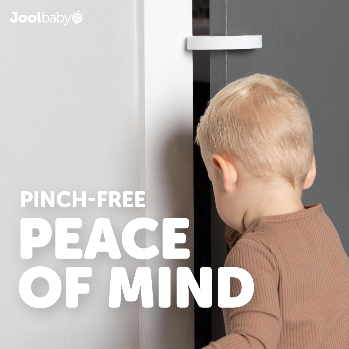 Jool Baby Door Pinch Guards (6 Pack) – Slam Preventer – Babyproof Doors to Avoid Pinched Fingers & Door Slamming, Keep Pets from Getting Locked in - Image 6