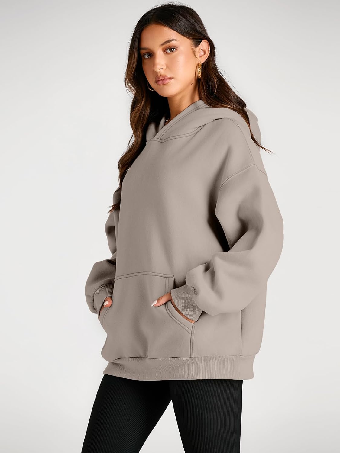 Trendy Queen Womens Oversized Hoodies Fleece Sweatshirts Fall Fashion Pullover Sweaters Winter Clothes - Image 3