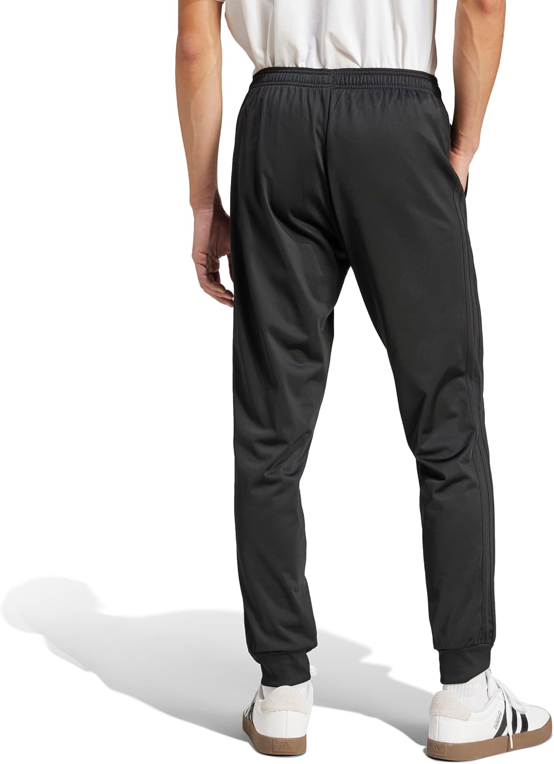 adidas Mens Dayready Tapered Pants Casual - Pink - Image 2