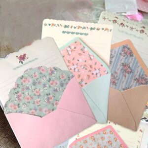 SCStyle 32 Cute Kawaii Lovely Special Design Writing Stationery Paper with 16 Envelope – 32 Letter paper (7.1×5.2 inch) by SCStyle