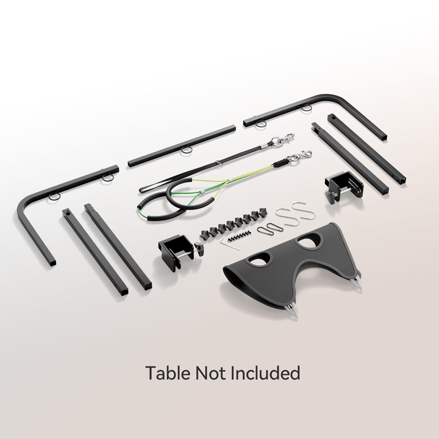 Adjustable Pet Grooming Arm for Table: 42" Height & 27"-39" Width, Clamp Fits Up to 2.76", Includes Hammock & 2 No-Sit Nooses, Heavy-Duty Dog Grooming Station for Home Use, Nail Trimming & Drying - Image 9