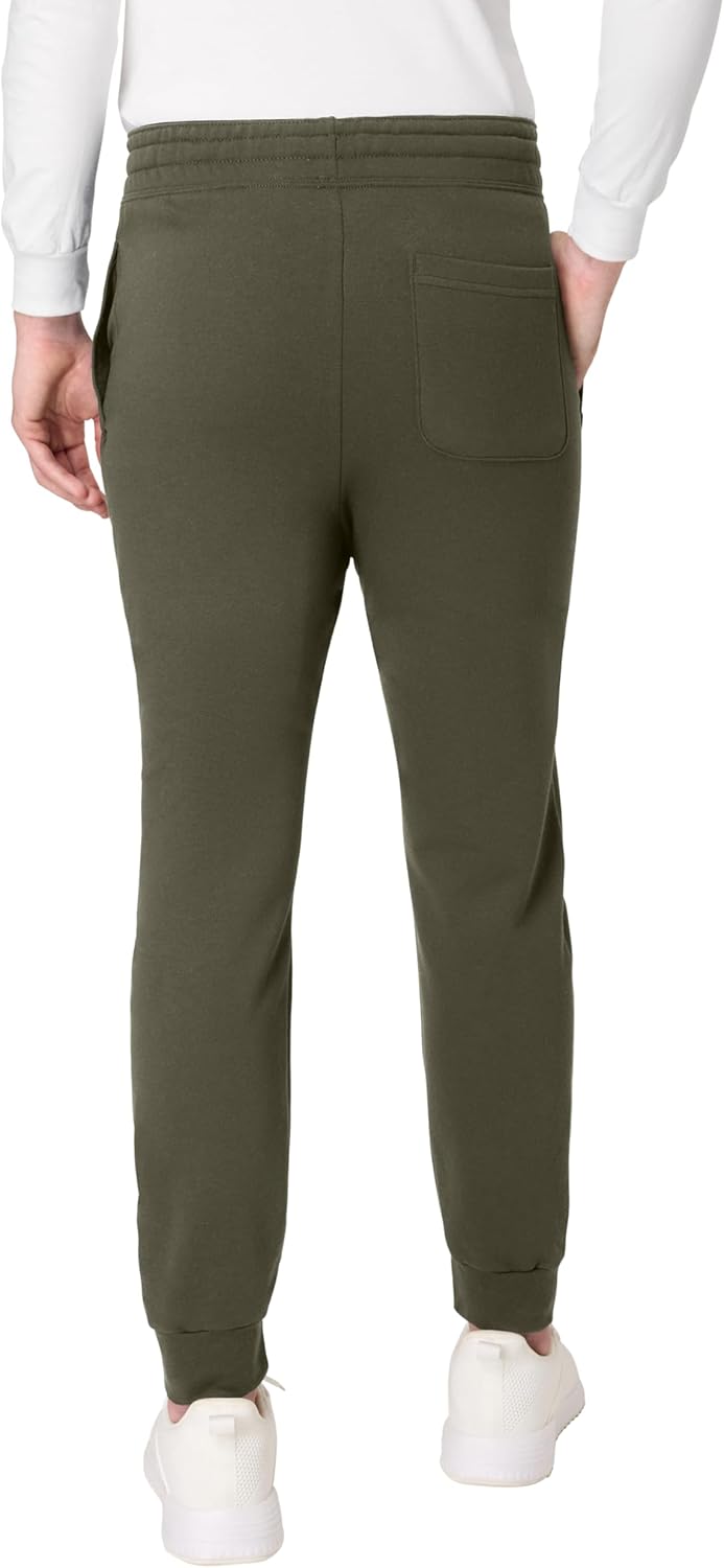 Hanes Men's Joggers, EcoSmart Fleece Sweatpants for Men, Men's Lounge Pants, 30.5" - Image 2