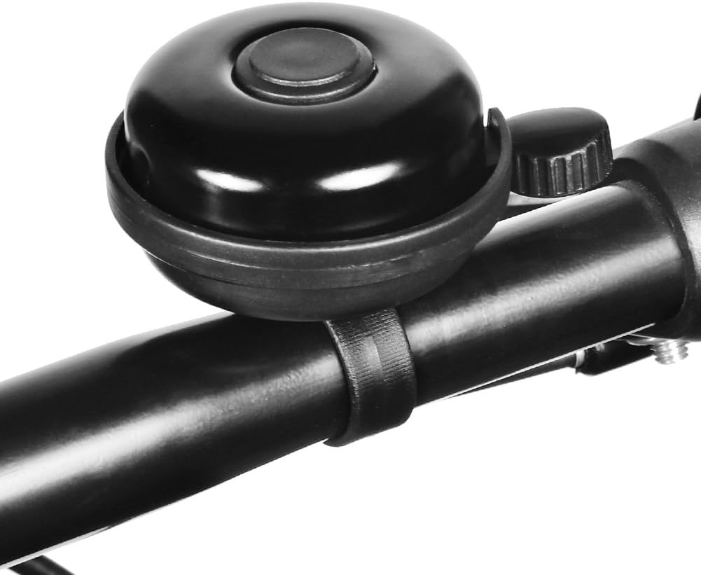 Accmor Classic Bike Bell, Aluminum Bicycle Bell, Loud Crisp Clear Sound Bicycle Bike Bell for Adults Kids - Image 2