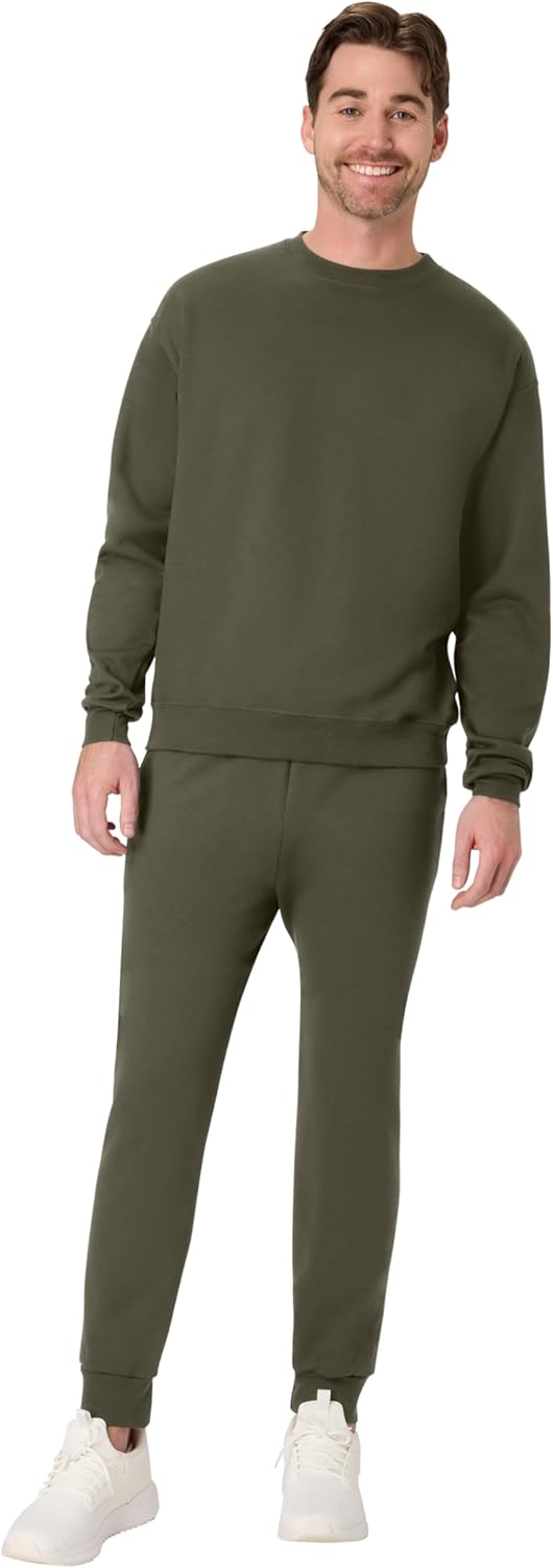 Hanes Men's Joggers, EcoSmart Fleece Sweatpants for Men, Men's Lounge Pants, 30.5" - Image 5