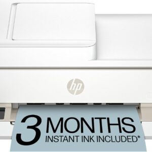 HP Envy 6555e Wireless All-in-One Color Inkjet Printer, Portobello, Print, scan, copy, Duplex printing Best-for-home, 3 month Instant Ink trial included, AI-enabled (714N5A)