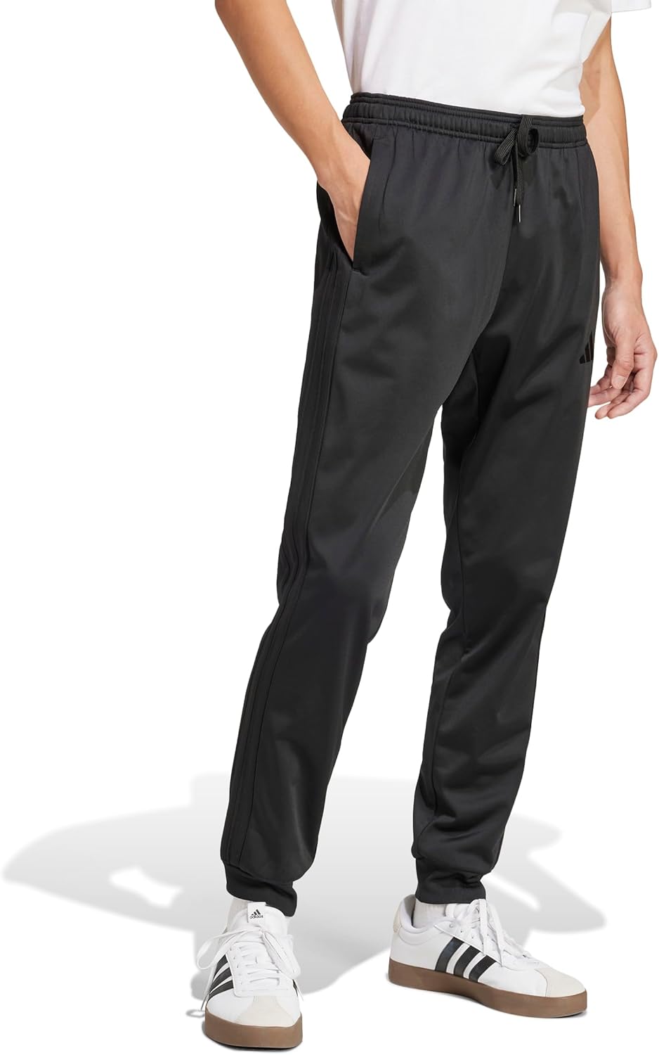 adidas Mens Dayready Tapered Pants Casual - Pink - Image 3