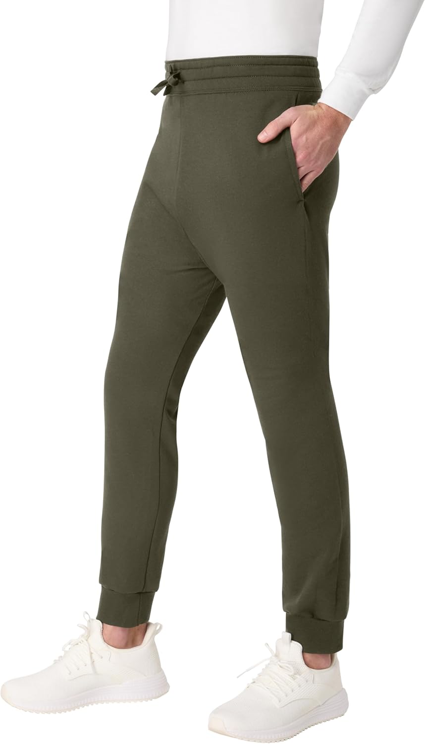 Hanes Men's Joggers, EcoSmart Fleece Sweatpants for Men, Men's Lounge Pants, 30.5" - Image 3