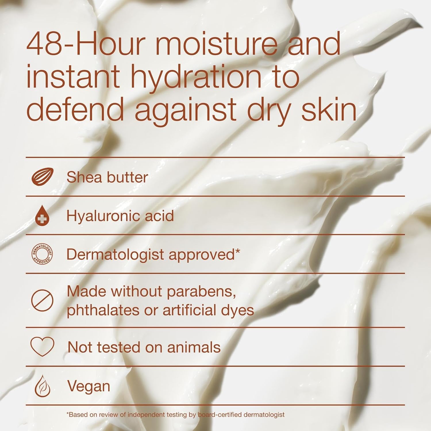 Bath & Body Works Warm Vanilla Sugar Body Cream, Ultimate Hydration Moisturizer with Shea Butter & Hyaluronic Acid for Dry Skin, Sparkling Sugar and Sweet Vanilla Scent, 8 oz - 1 Pack - Image 4