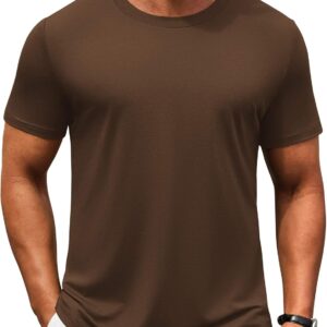 COOFANDY Men’s T-Shirts Short Sleeve Crew Neck T Shirts Casual Classic Basic Tee Shirts