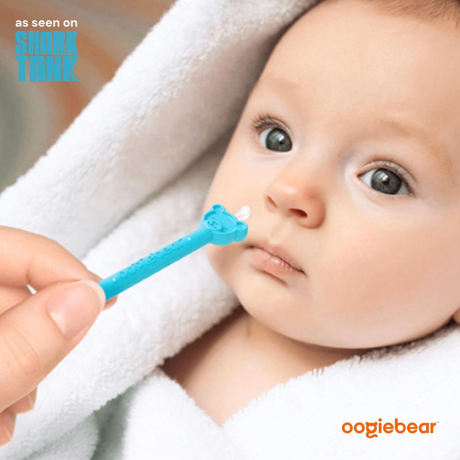 oogiebear Baby Nose Cleaner & Ear Wax Removal Tool - Safe Booger & Earwax Removal for Newborns, Infants, Toddlers - Dual-Ended - Essential Baby Stuff - Image 9