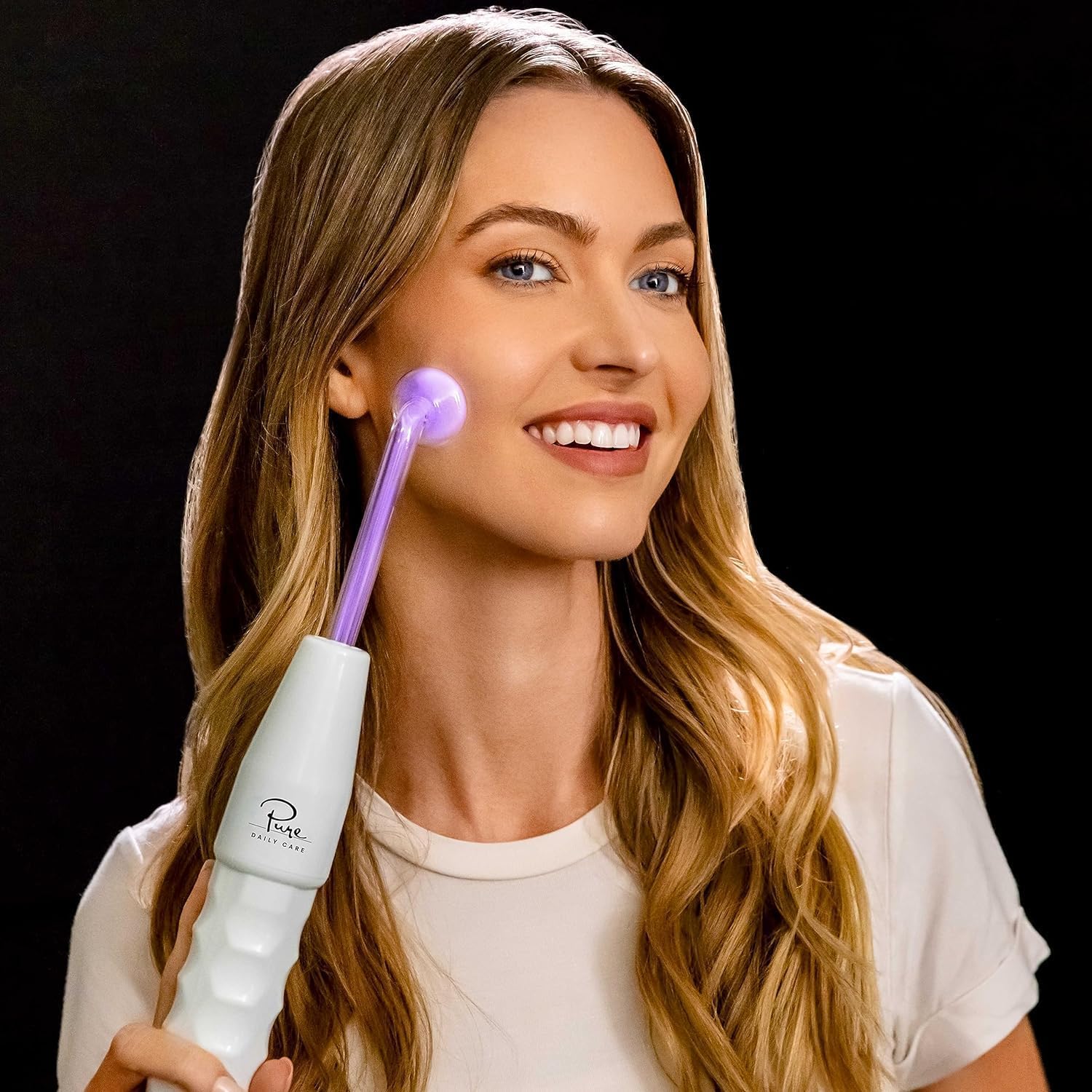 Pure Daily Care NuDerma Clinical Portable Skin Therapy Wand, Machine with 6 Fusion Neon + Argon Wands – Anti Aging - Clarifying - Skin Tightening & Radiance - Wrinkle Reducing - Image 5