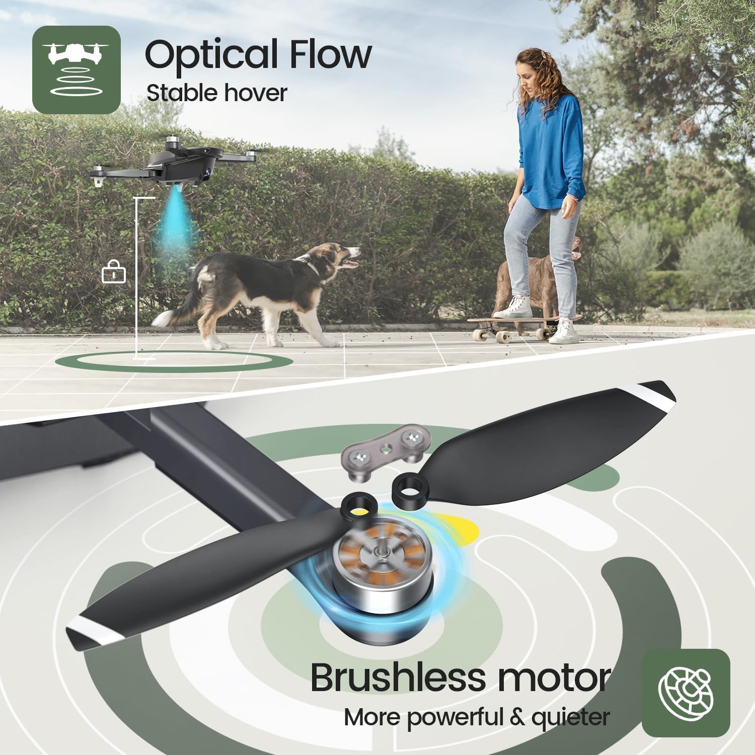 Holy Stone HS175D GPS Drone with 4K Camera for Adults, Under 249g, Foldable RC Quadcopter with Auto Return, 46 Mins Long Flight, Follow Me, Brushless Motor, Circle Fly, Waypoint Fly, Altitude Hold - Image 7