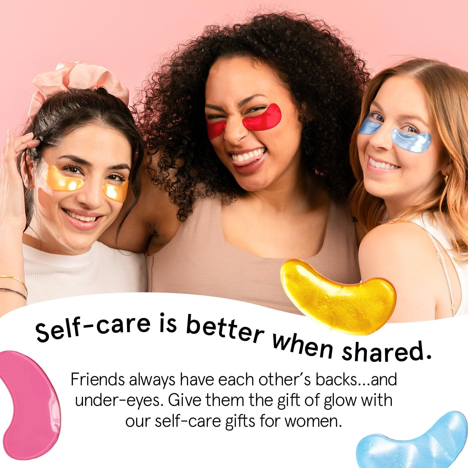 grace & stella Under Eye Patches (12 pairs) Eye Masks for Puffy Eyes and Dark Circles - Graduation Gifts for Teens, Birthdays, Bachelorette Party Favors, Self Care Gifts for Women - Vegan Cruelty-Free - Image 2